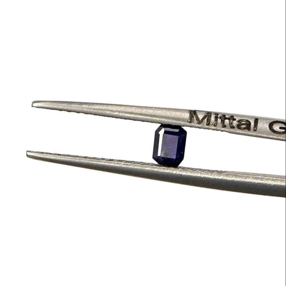Natural Untreated Blue Sapphire Calibrated Octagons | 3x4mm & 4x5mm
