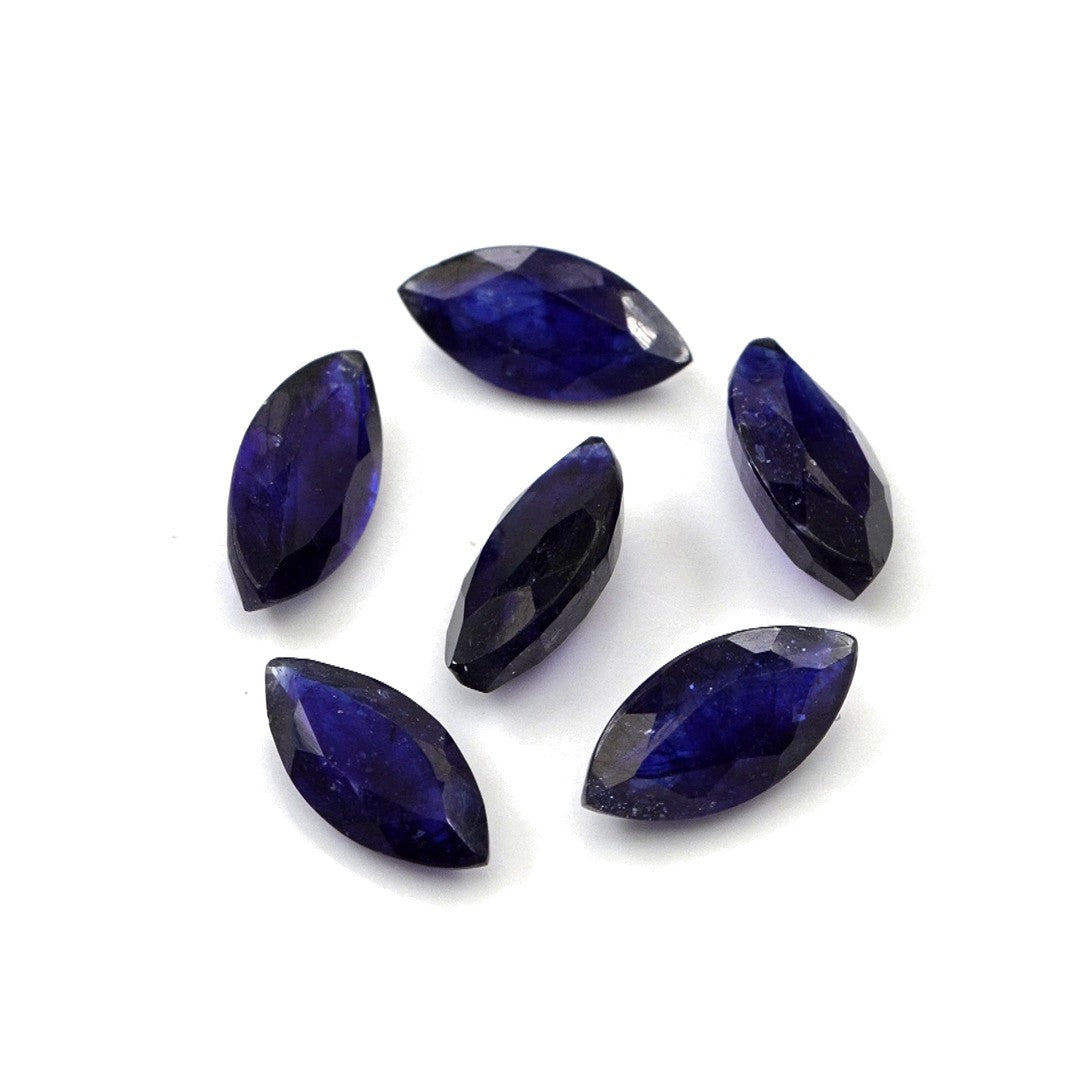 Natural Bangkok Blue Sapphire Calibrated Marquise | 5x10mm & 6x12mm