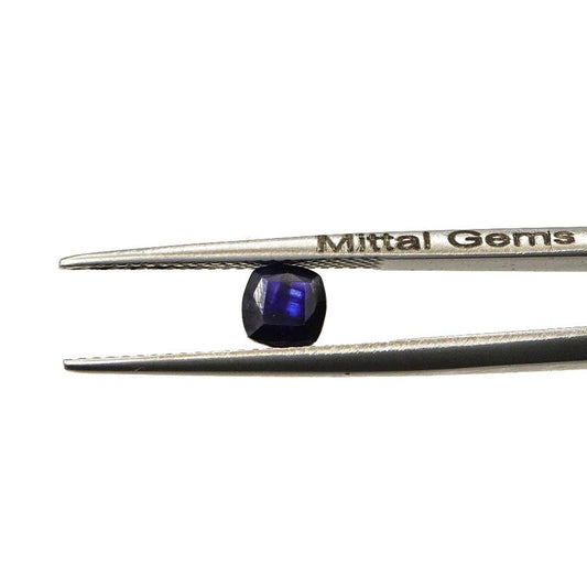 Natural Bangkok Blue Sapphire Loose Cushion Cut | 4mm & 4.5mm Picture-2