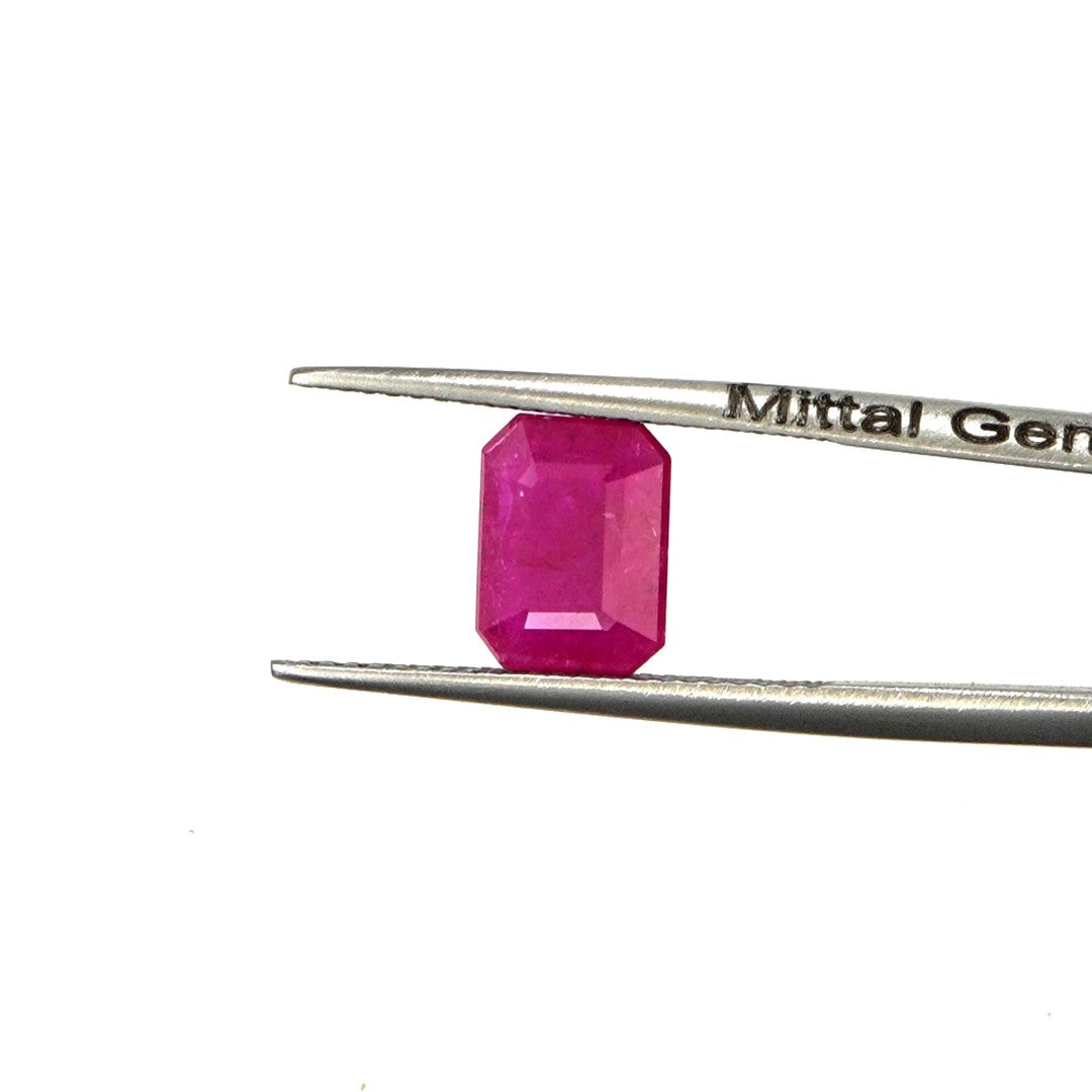 Natural Untreated Mozambique Ruby Calibrated Octagons | 7x9mm & 8x10mm