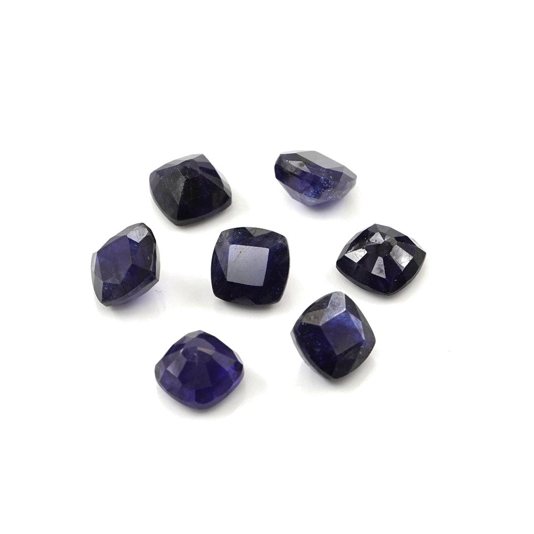 Natural Bangkok Blue Sapphire Calibrated Cushions | 8mm & 8.5mm