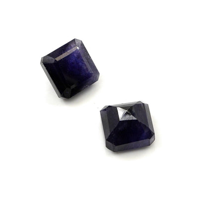 Natural Bangkok Blue sapphire Calibrated Square Octagons | 11mm & 12mm
