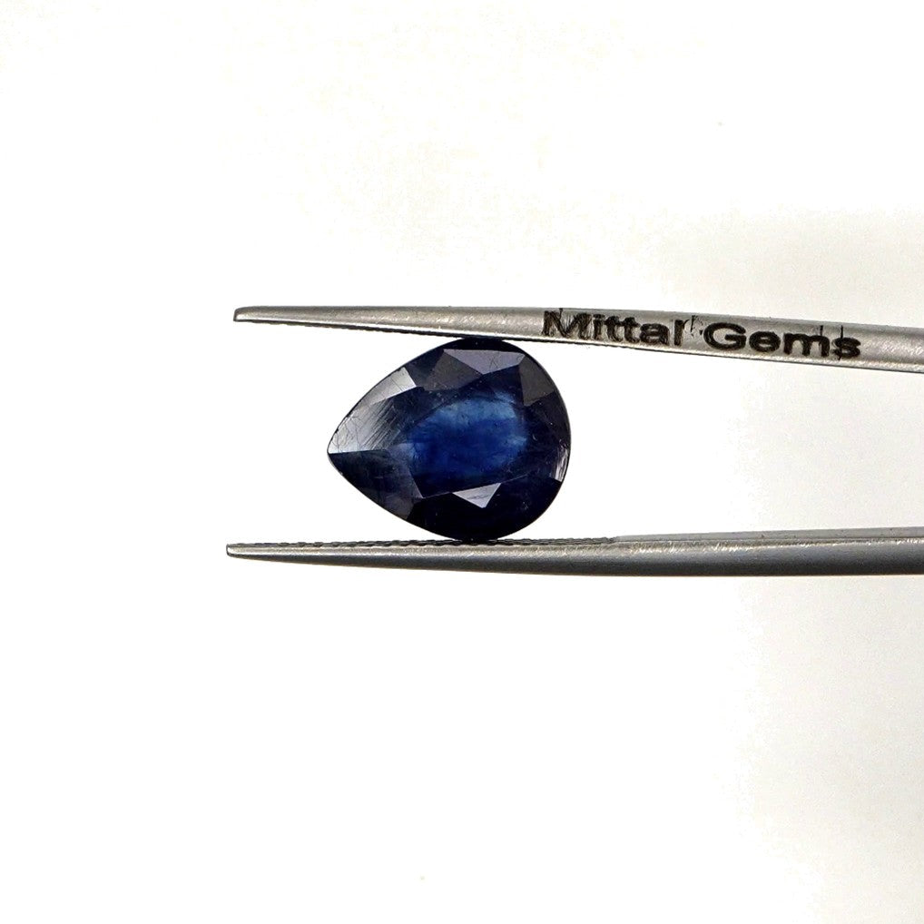 Natural Bangkok Blue Sapphire Calibrated Pears | 9x11mm & 10x12mm