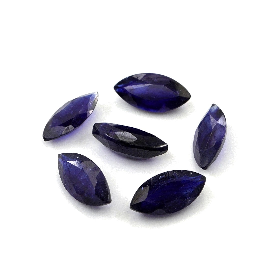 Natural Bangkok Blue Sapphire Calibrated Marquise | 5x10mm & 6x12mm