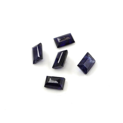 Natural Bangkok Blue Sapphire Calibrated Baguettes | 5x7mm & 6x8mm