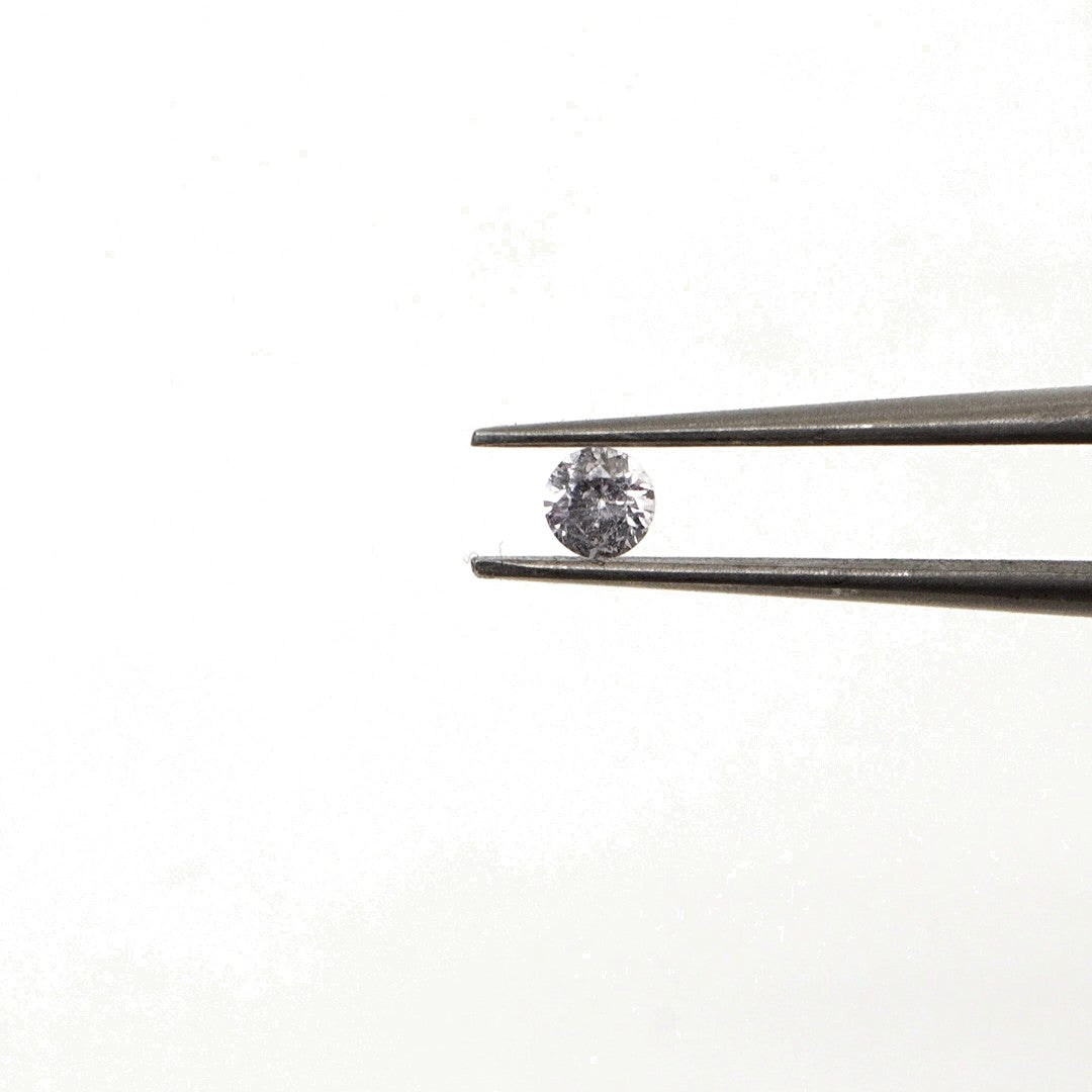 Natural Untreated White Sapphire Calibrated Rounds | 2mm & 2.5mm