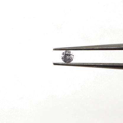 Natural Untreated White Sapphire Calibrated Rounds | 2mm & 2.5mm