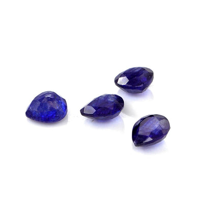 Natural Bangkok Blue Sapphire Calibrated Hearts | 5mm & 6mm