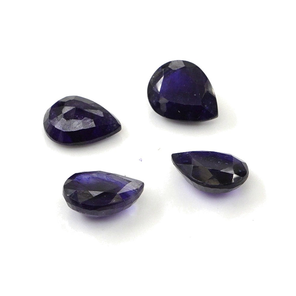 Natural Bangkok Blue Sapphire Calibrated Pears | 7x9mm & 8x10mm