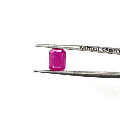 Natural Untreated Mozambique Ruby Calibrated Octagons | 5x7mm & 6x8mm