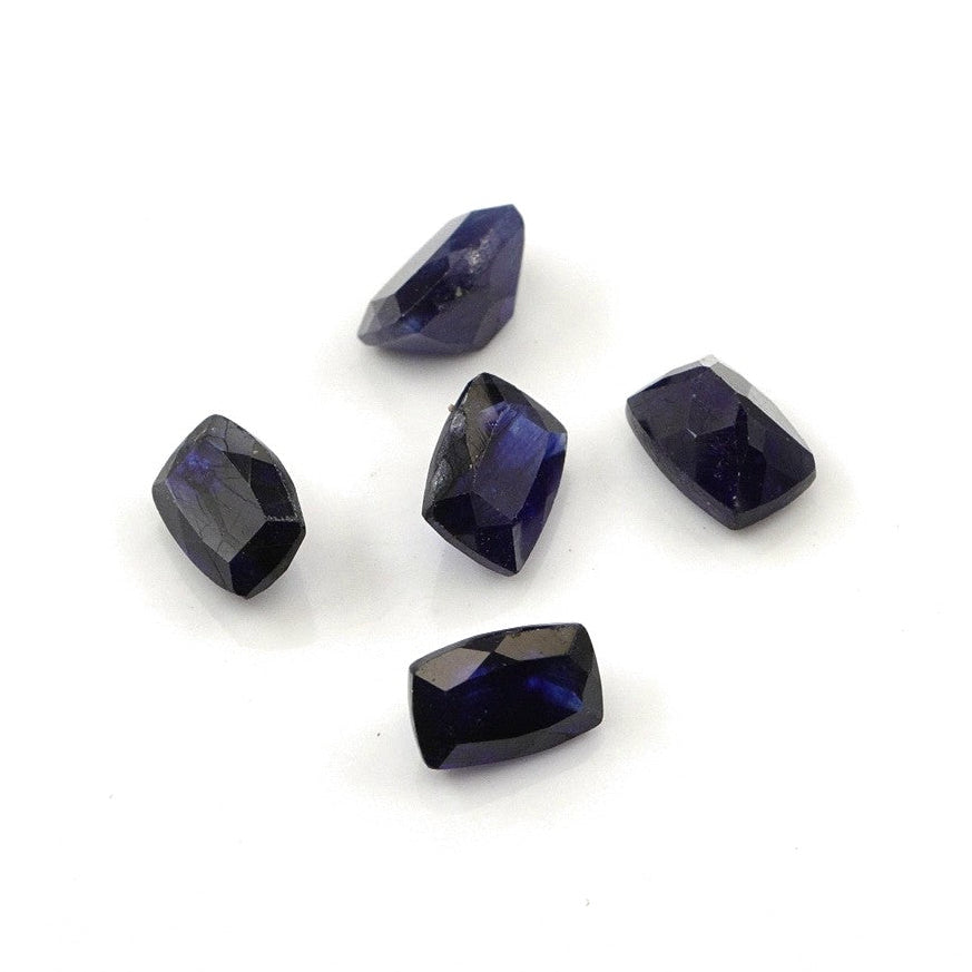 Natural Bangkok Blue sapphire Calibrated Long Cushions | 5x7mm & 6x8mm