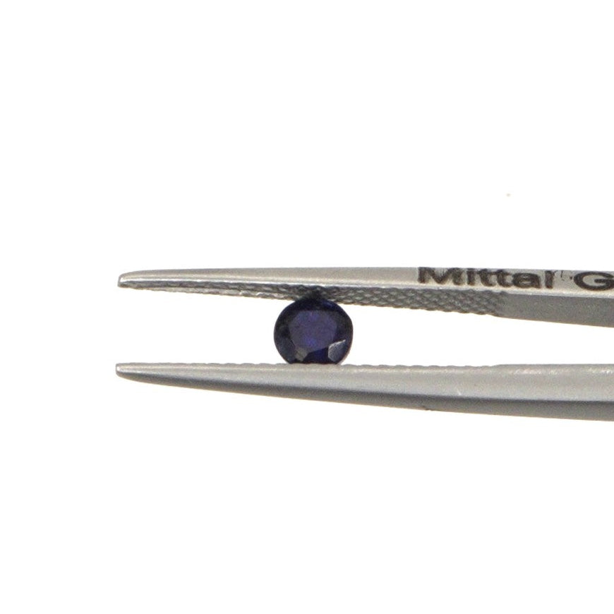 Natural Bangkok Blue Sapphire Calibrated Rounds | 4mm & 4.5mm