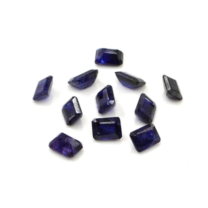 Natural Bangkok Blue Sapphire Calibrated Octagons | 3x4mm & 4x5mm