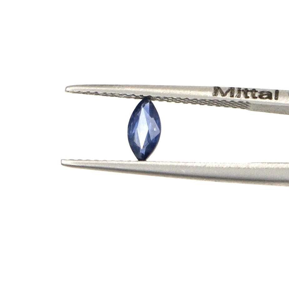 Natural Untreated Blue Sapphire Calibrated Marquise | 2.5x5mm