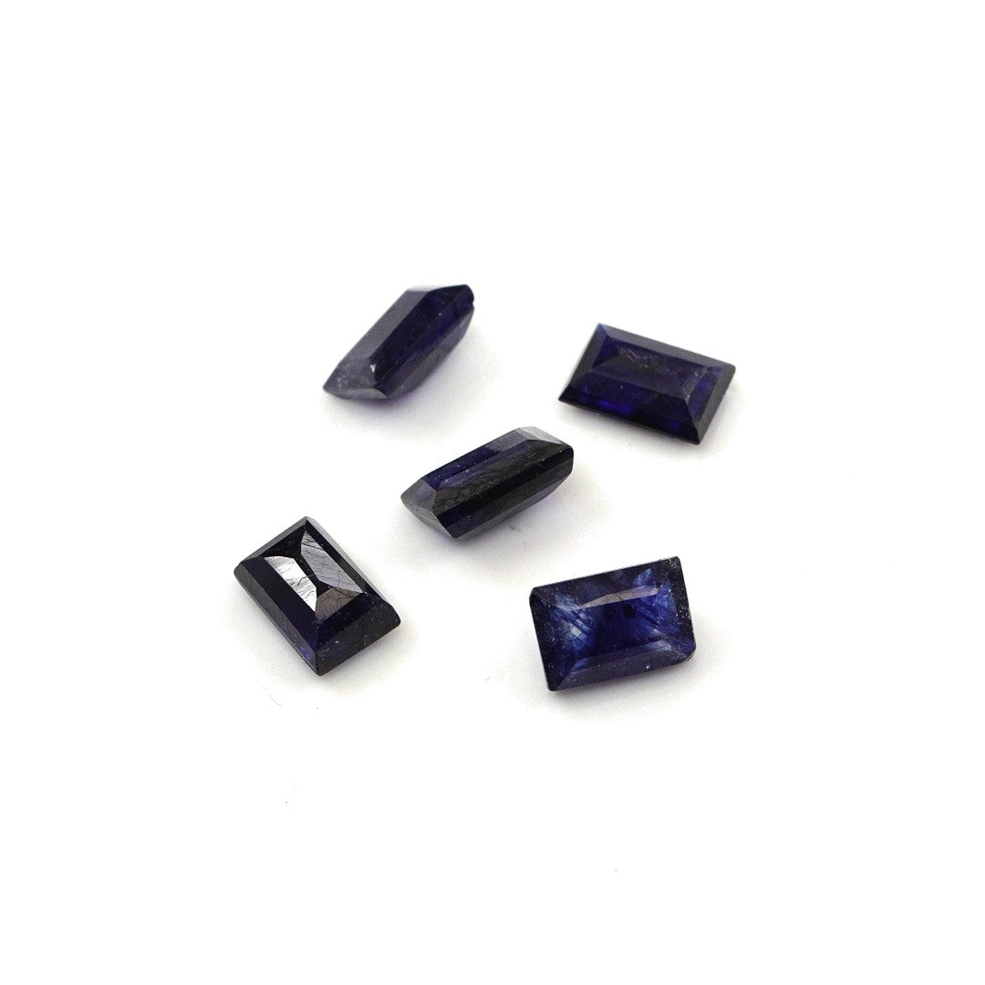 Natural Bangkok Blue Sapphire Calibrated Baguettes | 5x7mm & 6x8mm