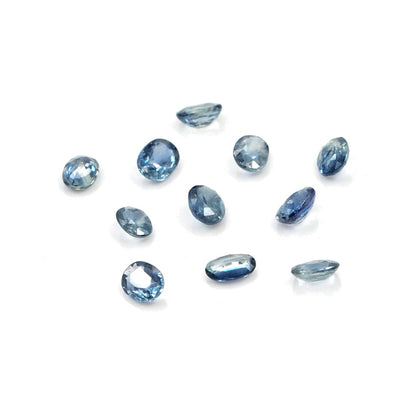 Natural Untreated Blue Sapphire Calibrated Ovals | 3x4mm & 4x5mm