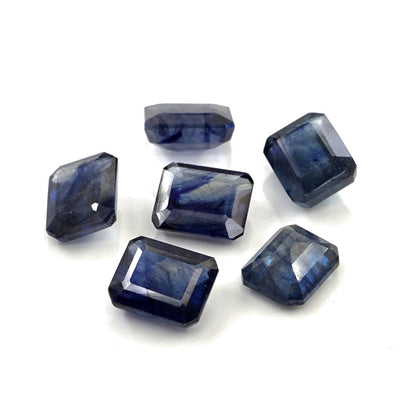 Natural Bangkok Blue Sapphire Calibrated Octagons | 9x11mm & 10x12mm