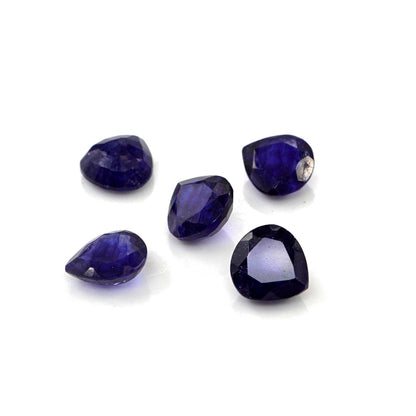Natural Bangkok Blue Sapphire Calibrated Hearts | 5mm & 6mm