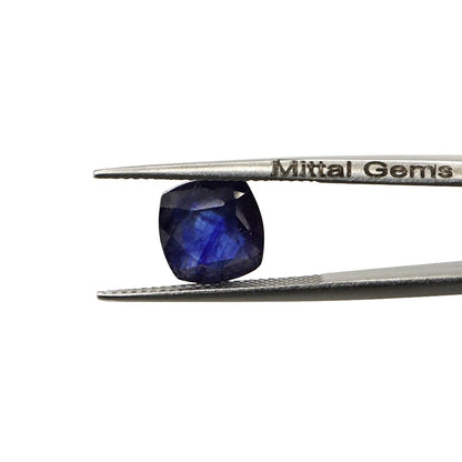 Natural Bangkok Blue Sapphire Calibrated Cushions | 9mm & 9.5mm