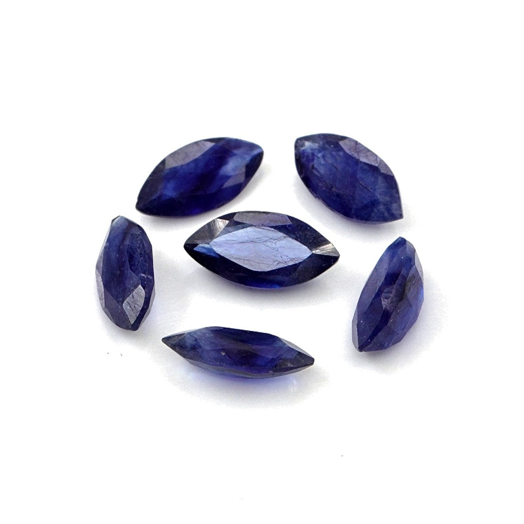 Natural Bangkok Blue Sapphire Calibrated Marquise | 3x6mm & 4x8mm