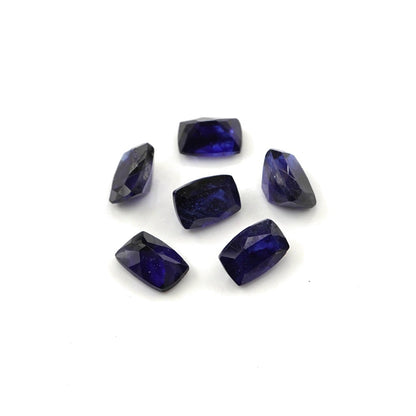 Natural Bangkok Blue sapphire Calibrated Long Cushions | 5x7mm & 6x8mm