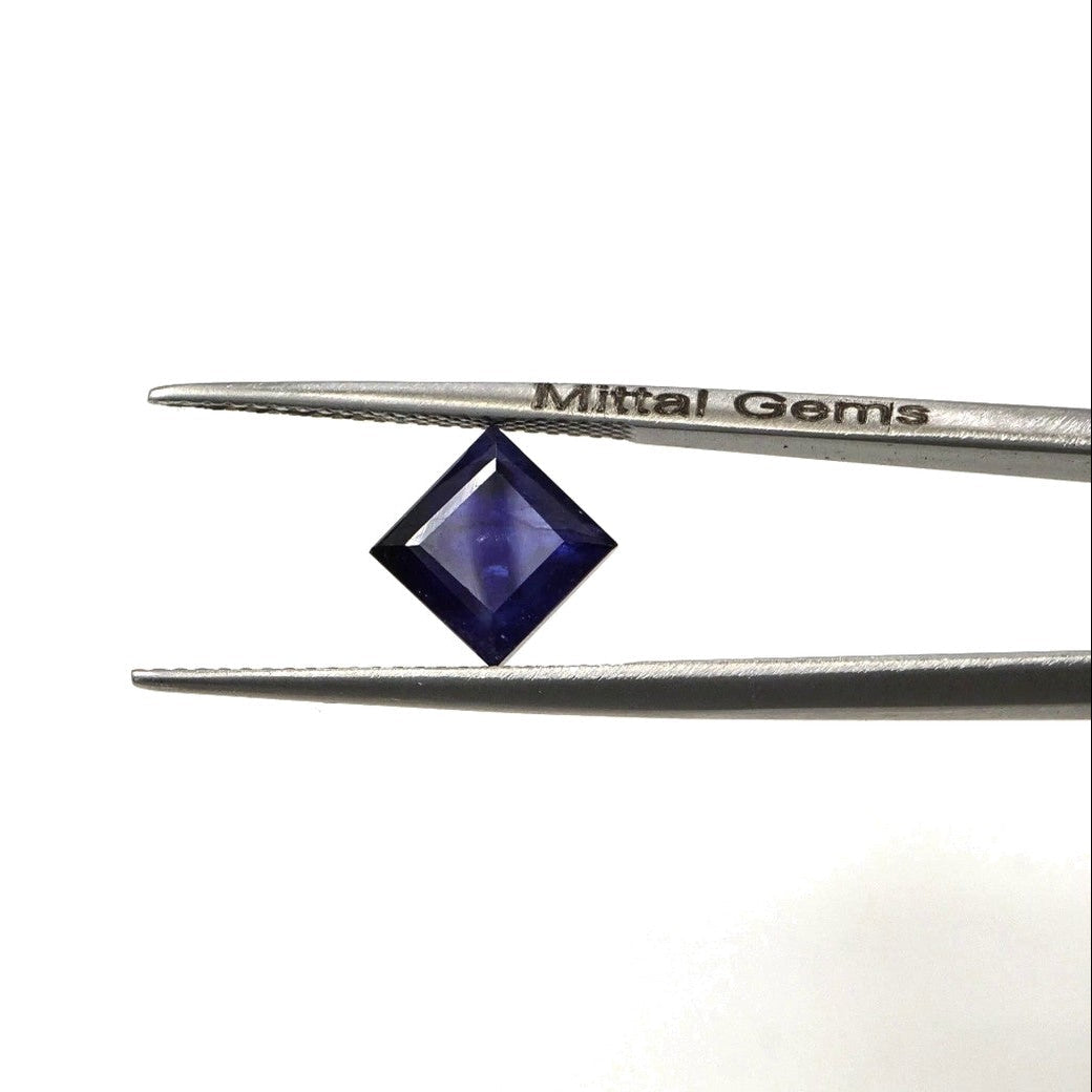 Natural Bangkok Blue Sapphire Calibrated Squares | 9mm & 10mm