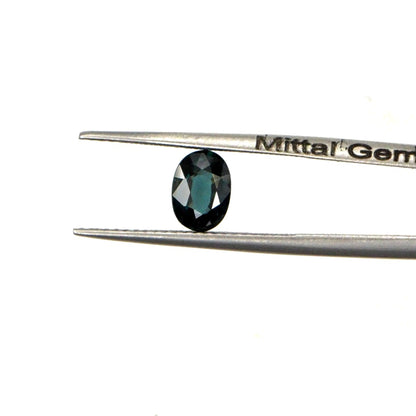 Natural Untreated Australian Blue Sapphire Calibrated Ovals | 5x7mm & 6x8mm