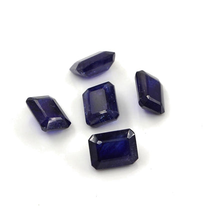Natural Bangkok Blue Sapphire Calibrated Octagons | 5x7mm & 6x8mm