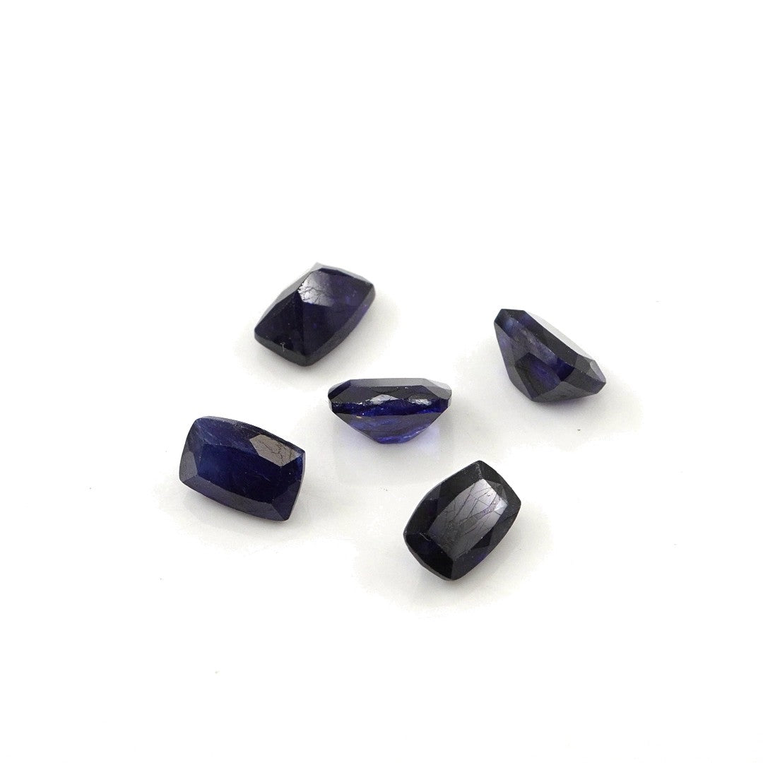 Natural Bangkok Blue sapphire Calibrated Long Cushions | 5x7mm & 6x8mm