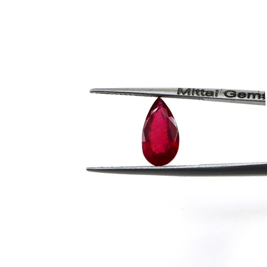 Natural Bangkok Ruby Calibrated Pears | 9x14mm & 10x16mm