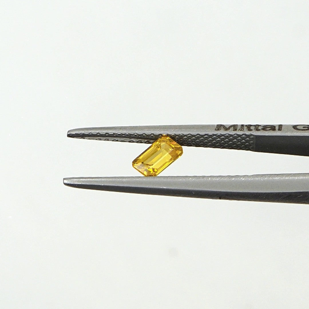 Natural Untreated Yellow Sapphire Calibrated Octagons | 3x5mm & 4x6mm