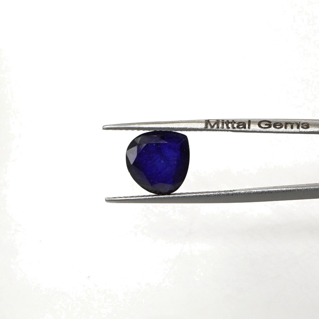 Natural Bangkok Blue Sapphire Calibrated Hearts | 9mm & 10mm