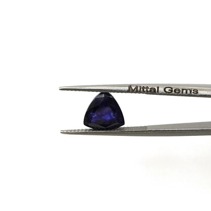 Natural Bangkok Blue sapphire Calibrated Trillions | 5mm & 5.5mm