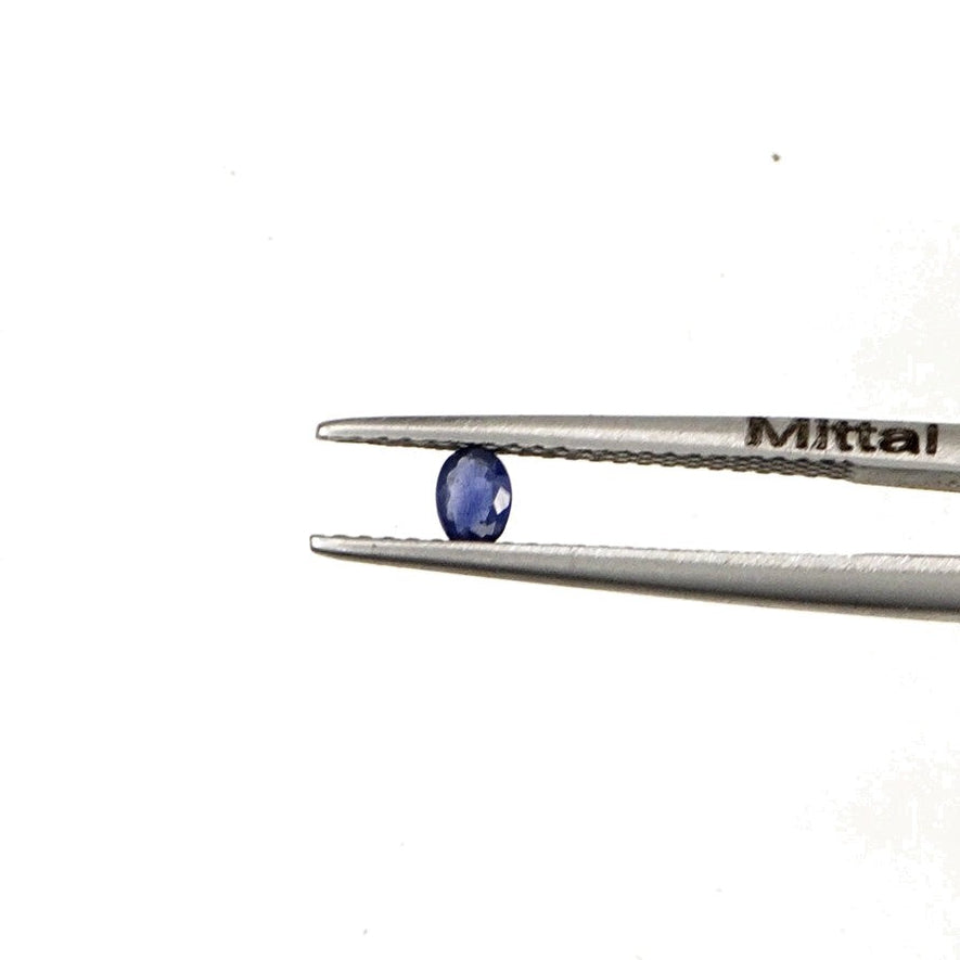 Natural Untreated Blue Sapphire Calibrated Ovals | 3x4mm & 4x5mm