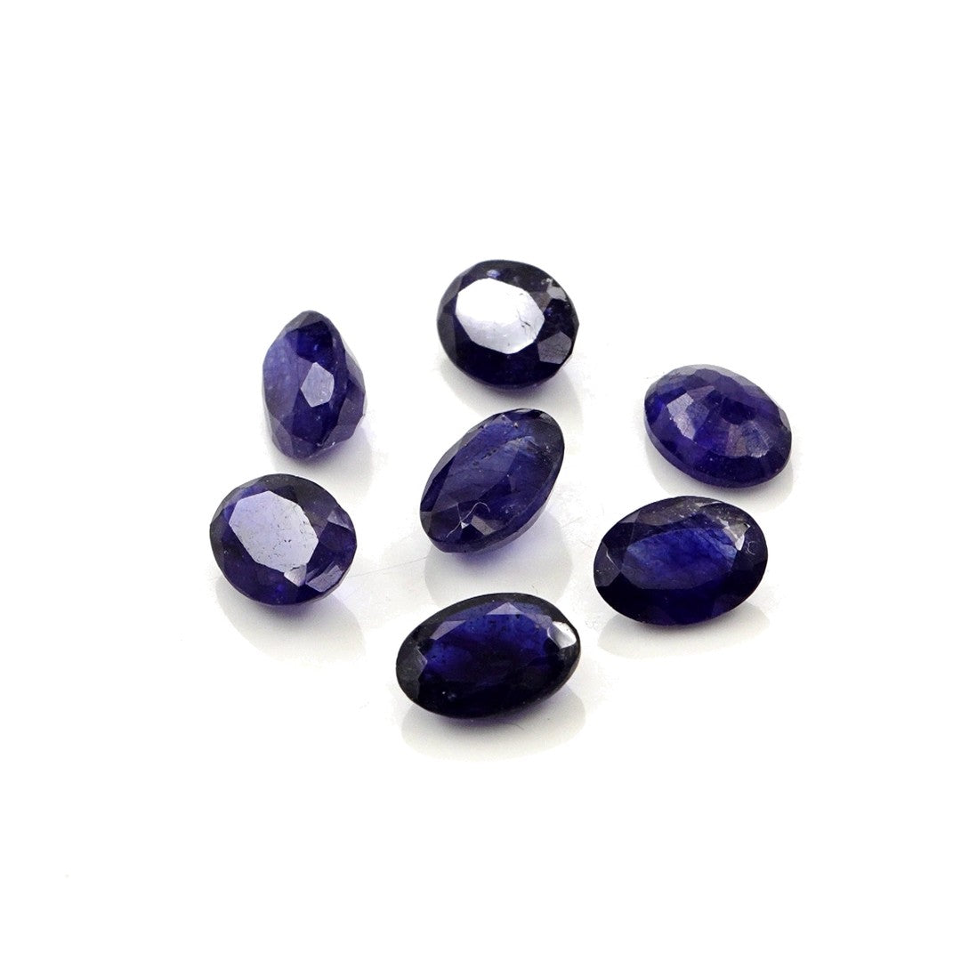 Natural Bangkok Blue Sapphire Calibrated Ovals | 5x7mm & 6x8mm