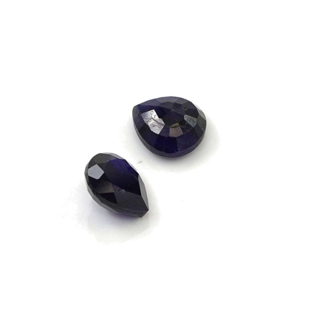 Natural Bangkok Blue Sapphire Calibrated Hearts | 7mm & 8mm