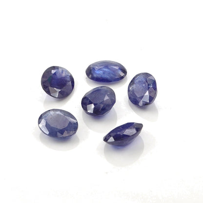 Natural Bangkok Blue Sapphire Calibrated Ovals | 7x9mm & 8x10mm
