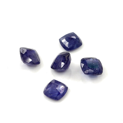 Natural Bangkok Blue Sapphire Calibrated Cushions | 8mm & 8.5mm