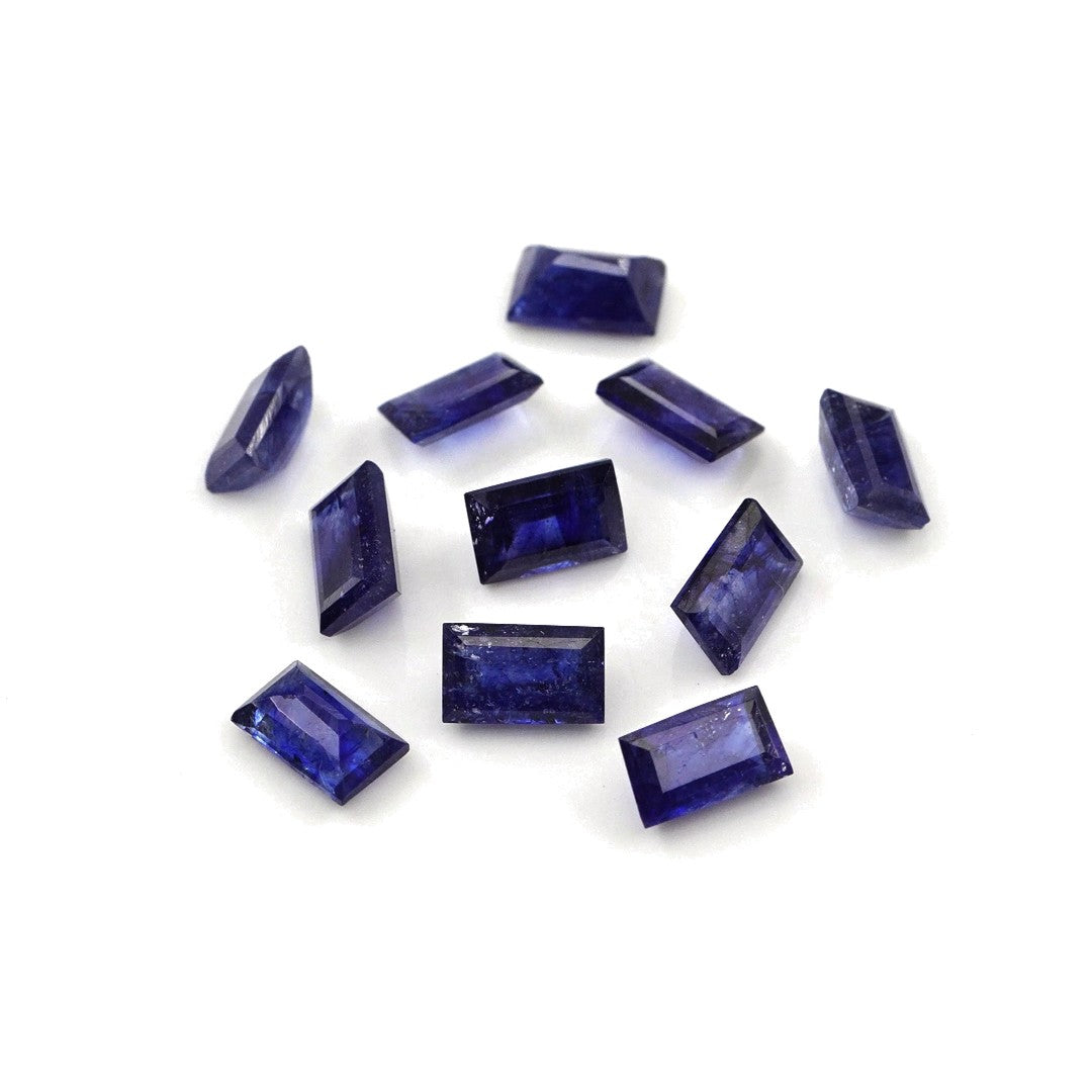 Natural Bangkok Blue Sapphire Calibrated Baguettes | 3x5mm & 4x6mm