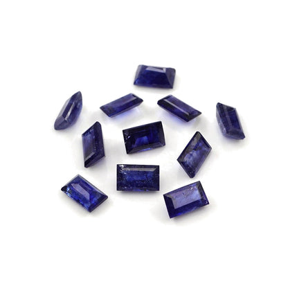 Natural Bangkok Blue Sapphire Calibrated Baguettes | 3x5mm & 4x6mm