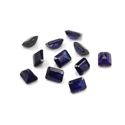 Natural Bangkok Blue Sapphire Calibrated Octagons | 3x4mm & 4x5mm