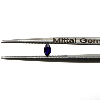 Natural Bangkok Blue Sapphire Calibrated Marquise | 2x4mm & 2.5x5mm