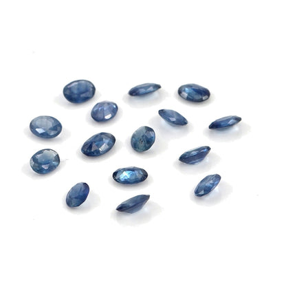Natural Untreated Blue Sapphire Calibrated Pears | 3x4mm & 4x5mm