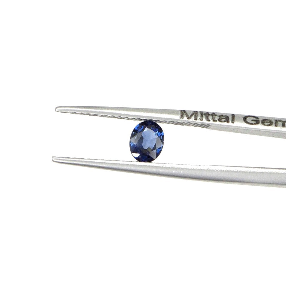 Natural Untreated Blue Sapphire Calibrated Ovals | 3x4mm & 4x5mm