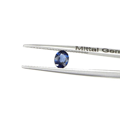 Natural Untreated Blue Sapphire Calibrated Ovals | 3x4mm & 4x5mm