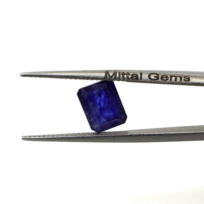 Natural Bangkok Blue Sapphire Calibrated Octagons | 7x9mm & 8x10mm