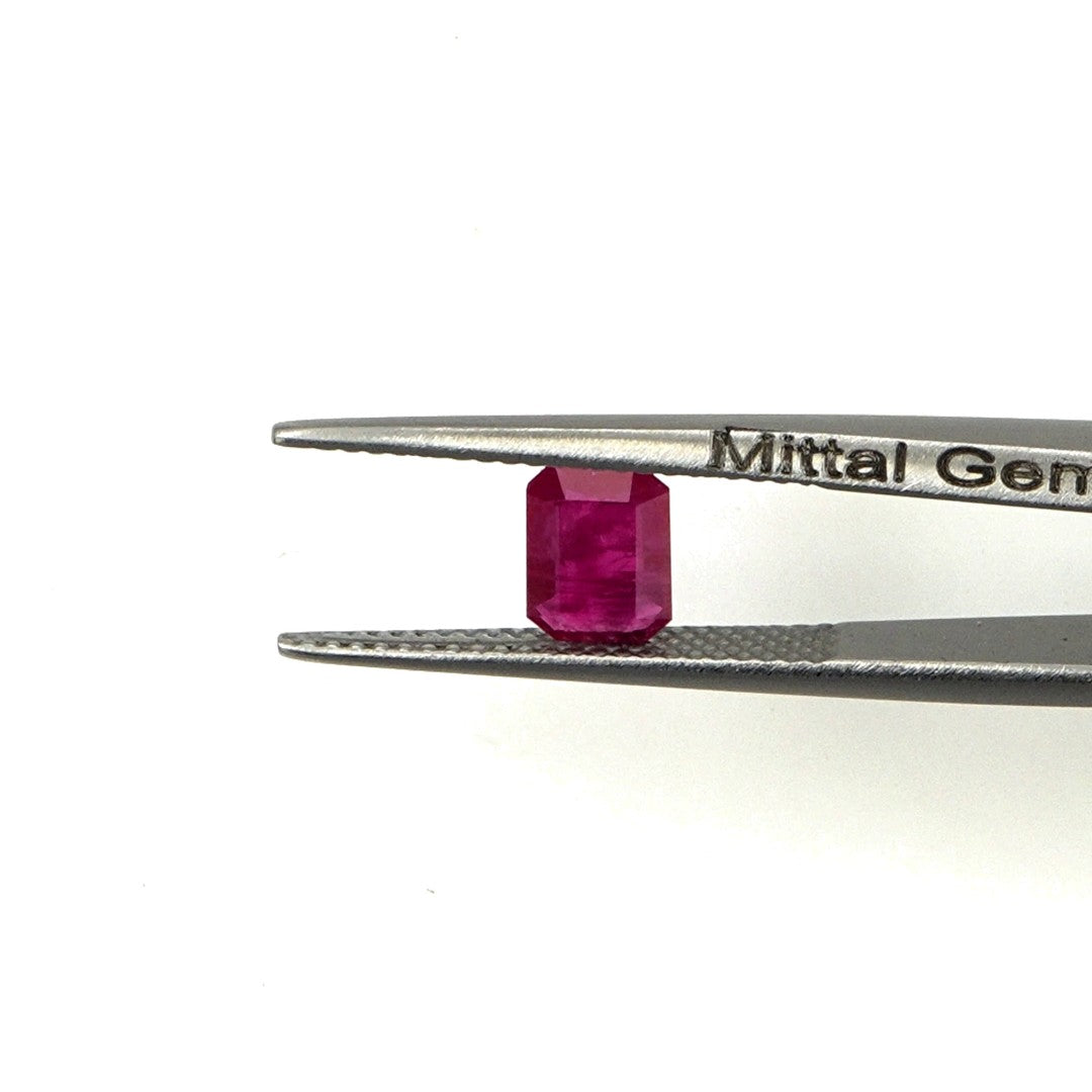 Natural Untreated Burma Ruby Calibrated Octagons | 5x7mm & 6x8mm