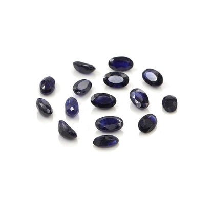 Natural Bangkok Blue Sapphire Calibrated Ovals | 3x5mm & 4x6mm