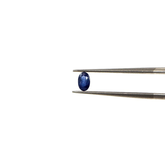 Natural Untreated Blue Sapphire Calibrated Ovals | 3x5mm & 4x6mm
