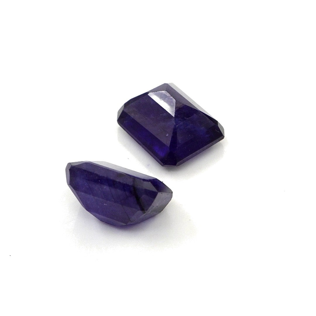 Natural Bangkok Blue Sapphire Calibrated Octagons | 9x11mm & 10x12mm